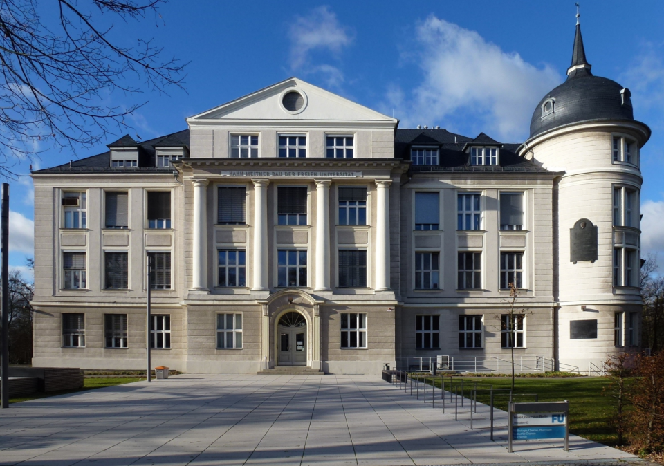Tidligere Kaiser-Wilhelm-Institut for kemi i Berlin. Wikipedia. CC BY-SA 3.0.