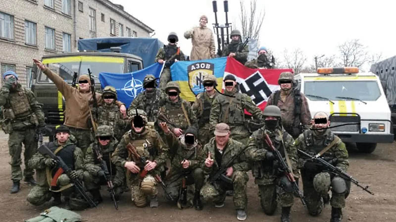 Wie ein Netzwerk von Nazi-Propagandisten die Grund­lage für den Ukraine-Krieg schuf